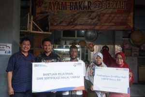 BRI Bagikan Bantuan Sertifikat Halal Untuk Pelaku UMKM BRI Bagikan Bantuan Sertifikat Halal Untuk Pelaku UMKM