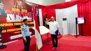 Munarman Eks Jubir FPI Ucapkan Sumpah Setia ke NKRI