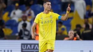 Cristiano Ronaldo Cetak Gol Pertama di Liga Champions Asia