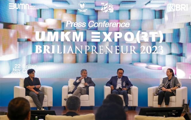 
					Lagi, BRI Suguhkan UMKM EXPO(RT) BRILIANPRENEUR 2023