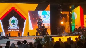 Jokowi Komentari Politik di HUT Golkar ke-59: Terlalu Banyak Drakornya
