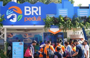 HUT ke-128 di GBK, BRI Peduli Pilah dan Kelola 5,5 Ton Sampah