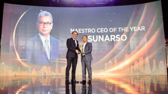 
					Dirut BRI Sunarso Dinobatkan Sebagai ‘Maestro CEO of The Year’ dan BRI Menjadi ‘Most Profitable Bank with Best GCG’