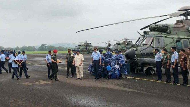 
					Prabowo Serahkan Delapan Helikopter Airbus H225M di Lanud Atang Sandjaja