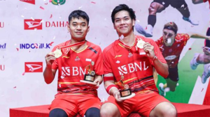 Leo Rolly Carnando/Daniel Marthin menjadi juara 1 Daihatsu Indonesia Masters 2024 Leo Rolly Carnando/Daniel Marthin menjadi juara 1 Daihatsu Indonesia Masters 2024