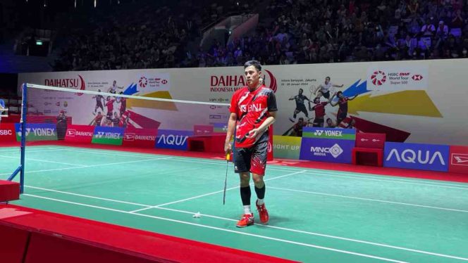 
					Shesar Hiren Rustavito Gagal Melangkah ke Babak 32 Besar Daihatsu Indonesia Masters 2024