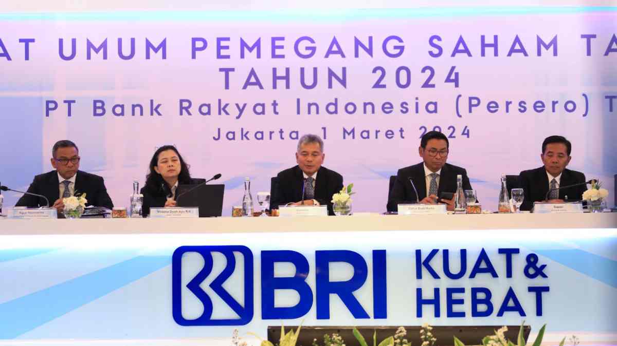 RUPST 2024: BRI Bagikan Dividen Rp48,10 Triliun