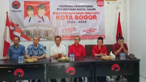 PAN Kota Bogor Bawa Dedie Rachim Datangi PDIP