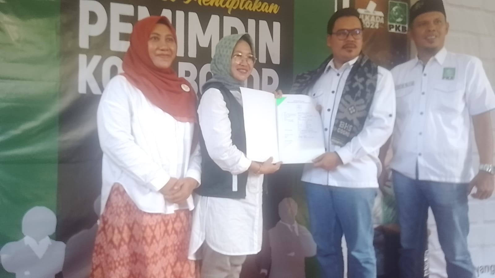Daftar ke PKB, Restu Kusuma Siap Gas Jadi Bacawalkot Bogor