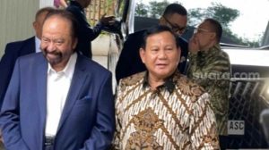 Surya Paloh Temui Prabowo, Tubuhnya Diguncang-guncang di Kertanegara 