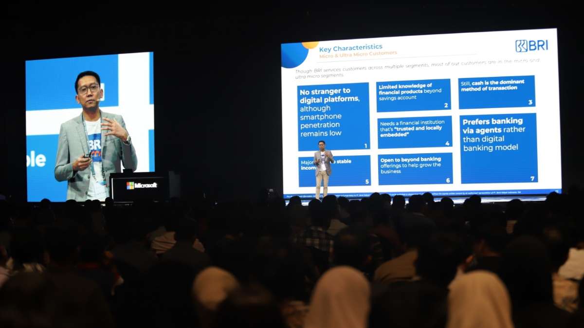 BRI dengan Microsoft berkolaborasi dalam bidang Kecerdasan Buatan (Artificial Intelligence) dan Machine Learning sebagai bentuk dukungan penuh terhadap inklusi keuangan di Indonesia