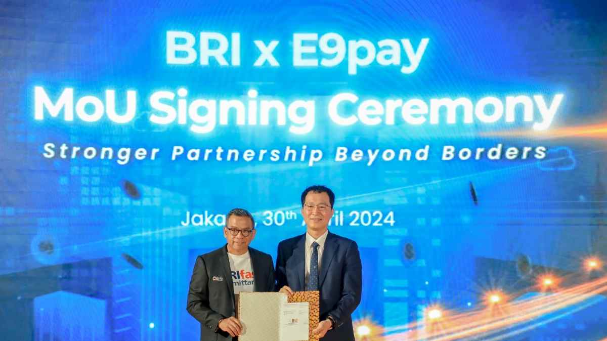 BRI Perkuat Kolaborasi Dengan E9pay, Tingkatkan Layanan Finansial Bagi Pekerja Migran Indonesia di Korea Selatan