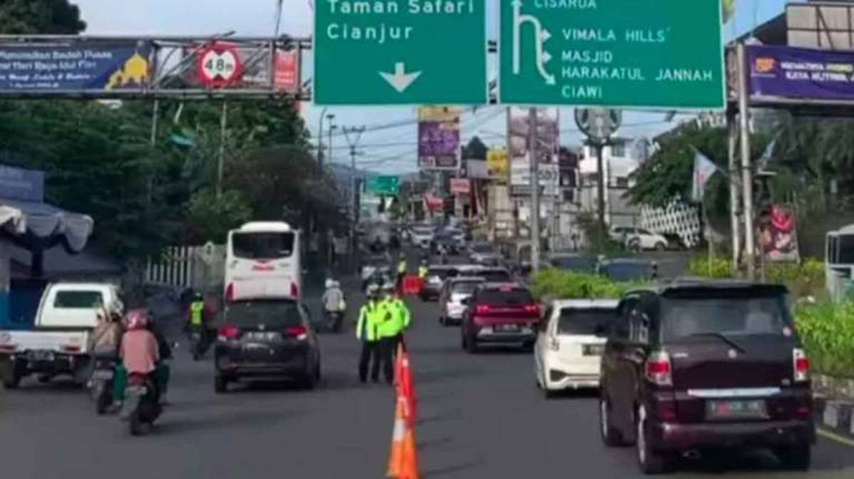 Libur Panjang Waisak, Satlantas Polres Bogor Mulai Berlakukan Ganjil Genap Hingga Minggu