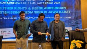 Pasangan Satrya Graha dan Subagja Hamara Ketua dan Sekretaris AMSI Jabar 2024-2028