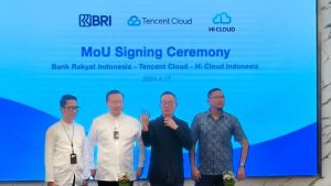 Perkuat Kapabilitas Digital, BRI Jalin Kerja Sama dengan Tencent Cloud dan Hi Cloud Indonesia Perkuat Kapabilitas Digital, BRI Jalin Kerja Sama dengan Tencent Cloud dan Hi Cloud Indonesia