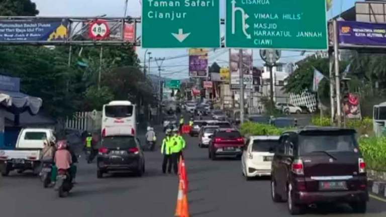 Awas Kejebak Macet, Cek Dulu Jadwal One Way dan Gage Puncak Hari Ini