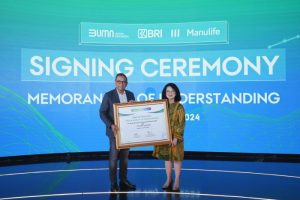 Permudah Pembayaran Premi Asuransi, BRI Jalin Kerja Sama dengan Manulife Indonesia Permudah Pembayaran Premi Asuransi, BRI Jalin Kerja Sama dengan Manulife Indonesia