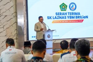 Kemenag RI Menyerahkan SK Izin Operasional Sebagai Lembaga Amil Zakat Skala Nasional Kepada YBM BRILiaN Kemenag RI Menyerahkan SK Izin Operasional Sebagai Lembaga Amil Zakat Skala Nasional Kepada YBM BRILiaN
