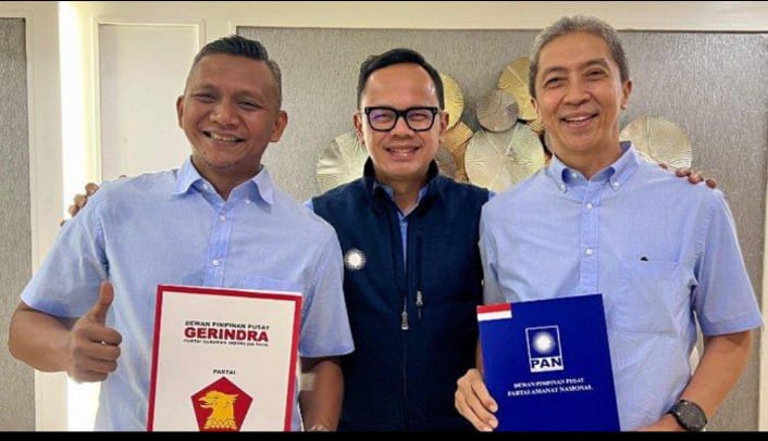 Bima Arya Temani Dedie-Jenal Terima Rekom Paslon Pilwalkot Bogor dari Ketum PAN