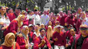 Jenal Mutaqin Berangkatkan 700 Kader ke Rakernas Partai Gerindra di Senayan