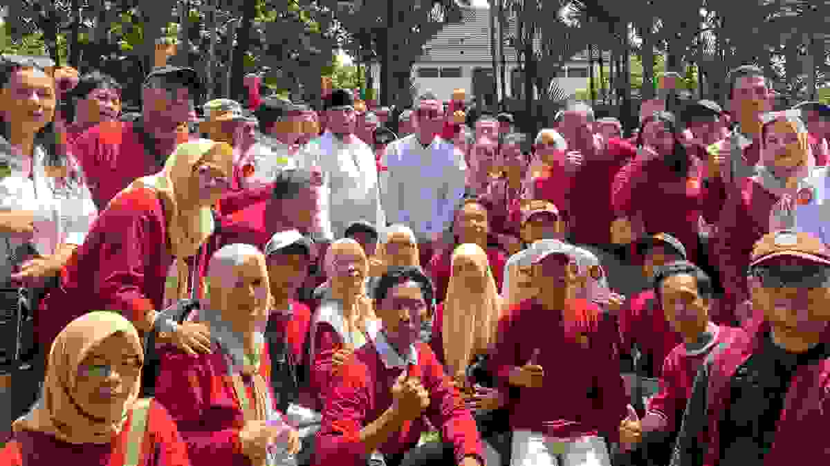 Jenal Mutaqin Berangkatkan 700 Kader ke Rakernas Partai Gerindra di Senayan