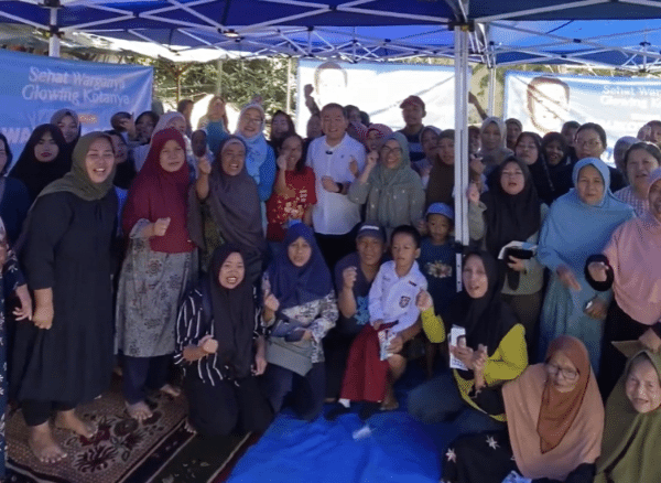 Ngariung Sehat Dokter Rayendra Kini Jadi Ajang Toleransi Umat Beragama