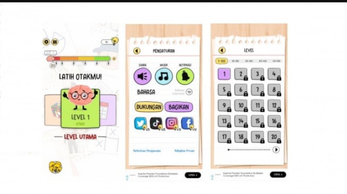 Cara Bermain Brain Test All-Star: IQ Boost, Game untuk Mengasah Kecerdasan 