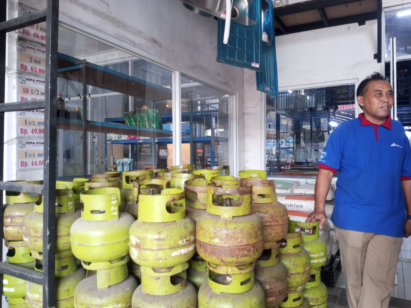 Gas Melon Langka di Bogor, Penjualan Dibatasi